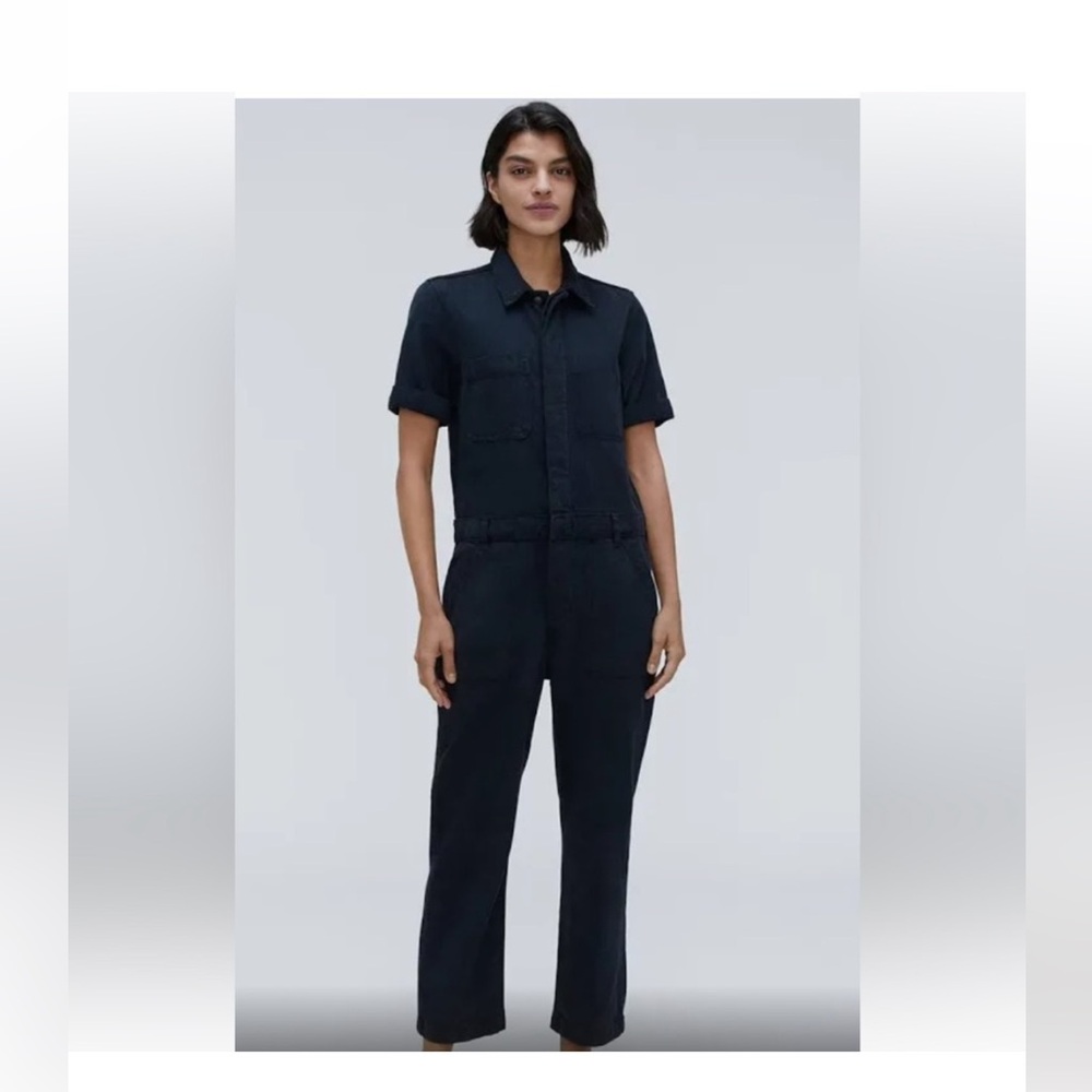 EVERLANE JUMPSUIT. black denim. NWOT